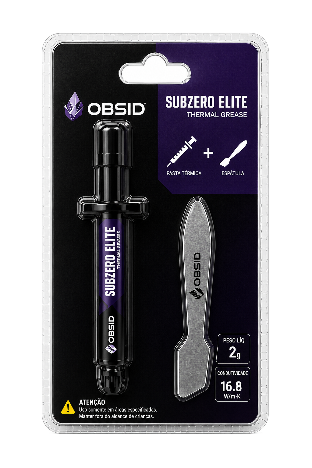 Pasta Térmica Obsid SubZero Elite 2g